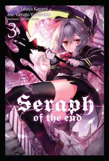 Capa de Seraph Of The End Vol. 3, Panini