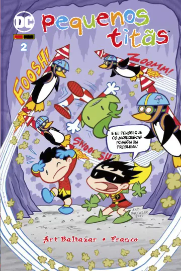Capa de Pequenos Titãs Vol. 2, Panini