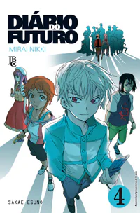 Capa de Diário do Futuro #04, Editora JBC