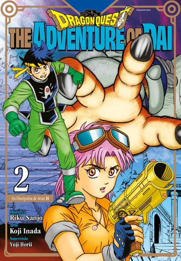Capa de Dragon Quest - The Adventure of Dai #02, Editora JBC