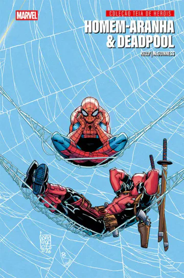 Capa de Coleção Homem-Aranha: Teia De Heróis Vol. 7 - Homem-Aranha & Deadpool, Panini