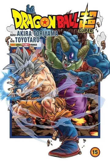 Capa de Dragon Ball Super Vol. 15, Panini
