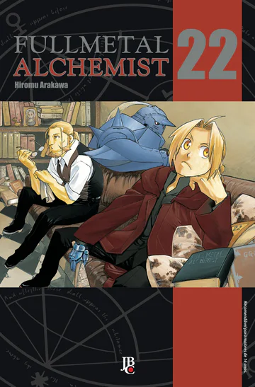 Capa de Fullmetal Alchemist ESP. #22, Editora JBC