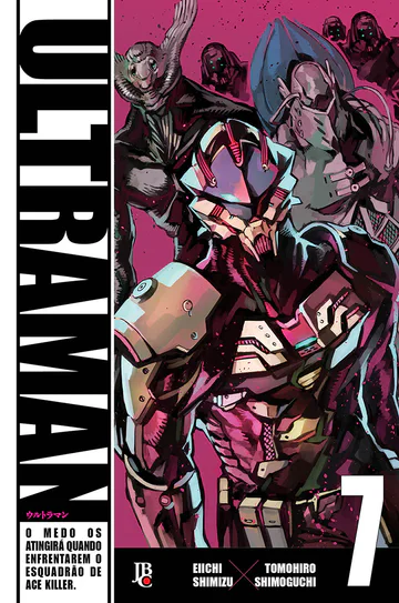 Capa de Ultraman #07, Editora JBC