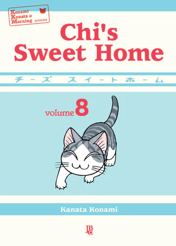 Capa de Chi's Sweet Home #08, Editora JBC