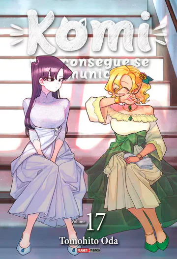 Capa de Komi Não Consegue Se Comunicar Vol. 17, Panini
