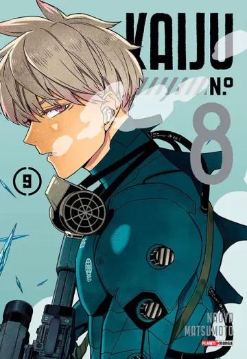 Capa de Kaiju N.° 8 Vol. 9, Panini