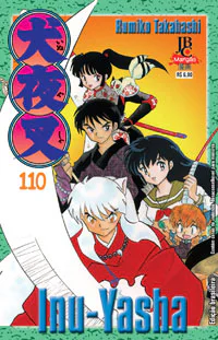 Capa de Inu-Yasha #110, Editora JBC