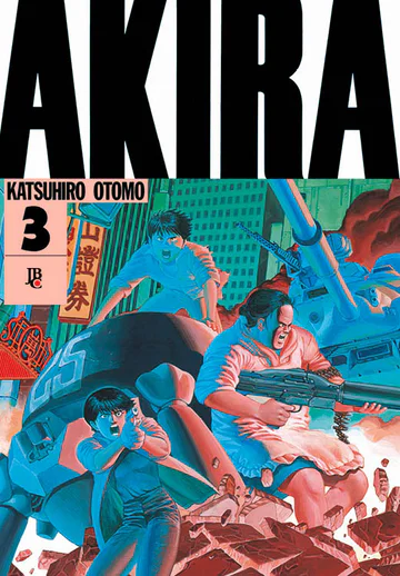Capa de Akira #03, Editora JBC