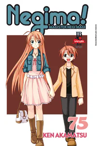 Capa de Negima! #75, Editora JBC