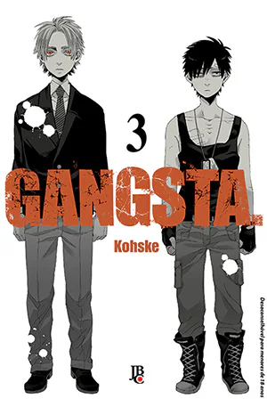 Capa de Gangsta #03, Editora JBC