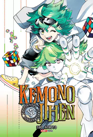 Capa de Kemono Jihen - Incidentes Sobrenaturais Vol. 17, Panini
