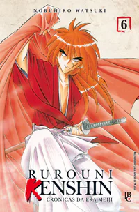 Capa de Rurouni Kenshin #06, Editora JBC