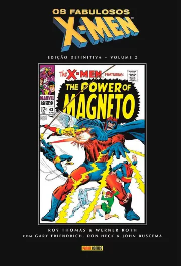 Capa de Os Fabulosos X-Men: Edição Definitiva Vol. 2, Panini