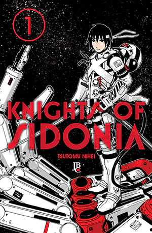 Capa de Knights of Sidonia #01, Editora JBC