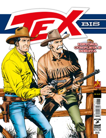 Capa de Tex nº 673 BIS, Mythos Editora