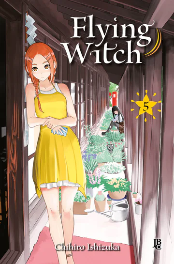 Capa de Flying Witch #05, Editora JBC
