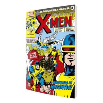 Capa de Coleção Clássica Marvel Vol. 3 - X-Men Vol. 1, Panini