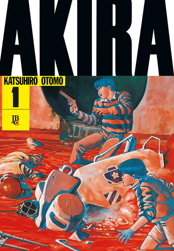 Capa de Akira #01, Editora JBC