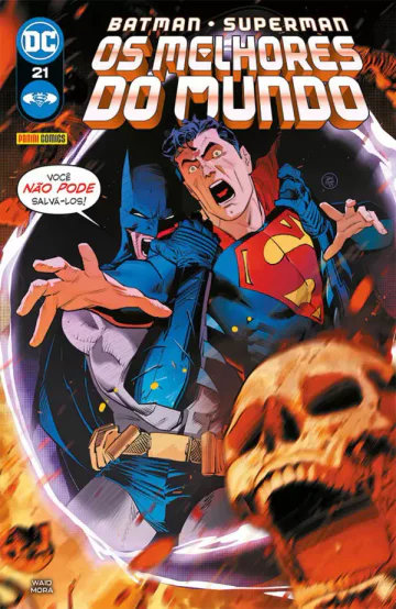 Capa de Batman/Superman: Os Melhores Do Mundo Vol. 21, Panini