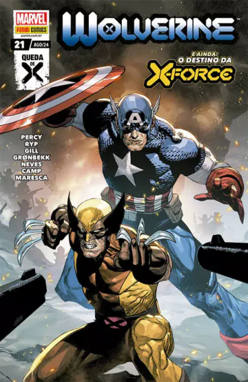 Capa de Wolverine (2022) Vol. 21, Panini