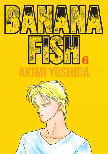 Capa de Banana Fish Vol. 6, Panini