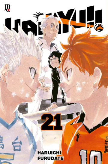 Capa de Haikyu!! #21, Editora JBC