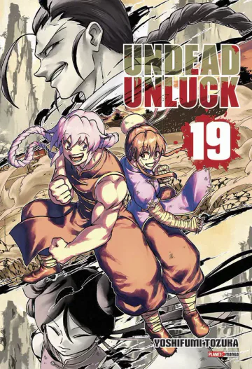 Capa de Undead Unluck Vol. 19, Panini