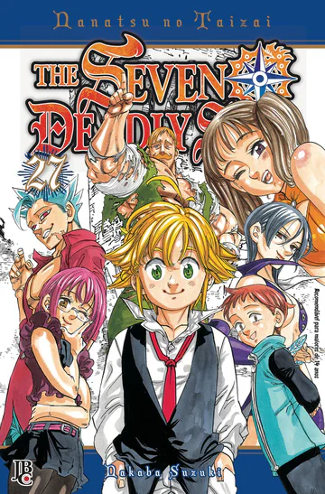 Capa de The Seven Deadly Sins #27, Editora JBC