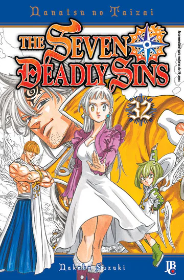 Capa de The Seven Deadly Sins #32, Editora JBC