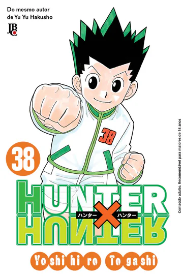 Capa de Hunter x Hunter #38, Editora JBC