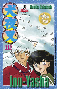 Capa de Inu-Yasha #112, Editora JBC