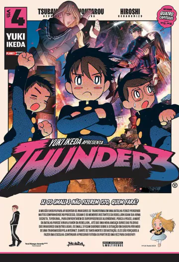 Capa de Thunder 3 Vol. 4, Panini