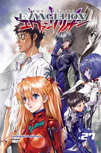Capa de Neon Genesis Evangelion #27, Editora JBC