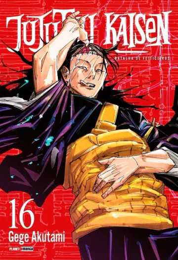 Capa de Jujutsu Kaisen: Batalha De Feiticeiros Vol. 16, Panini