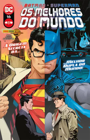 Capa de Batman/Superman: Os Melhores Do Mundo Vol. 16, Panini