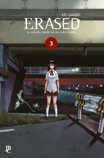 Capa de Erased #03, Editora JBC