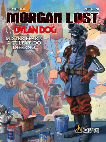 Capa de Morgan Lost & Dylan Dog — vol. 3, Mythos Editora