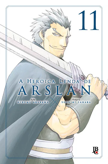 Capa de A Heroica Lenda de Arslan #11, Editora JBC