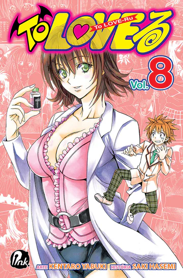 Capa de To Love-Ru #08, Editora JBC