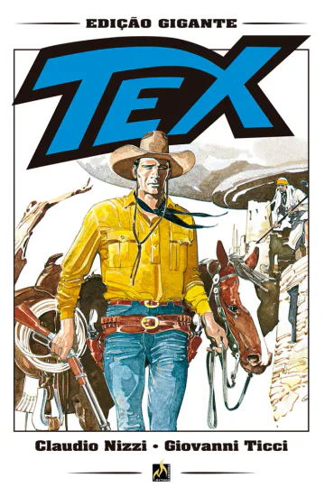 Capa de Tex Gigante — 2ª Série nº 7, Mythos Editora
