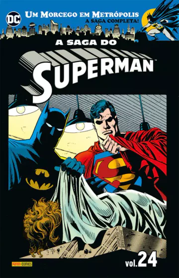 Capa de A Saga Do Superman Vol. 24, Panini
