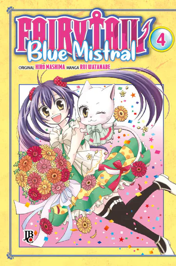 Capa de Fairy Tail Blue Mistral #04, Editora JBC