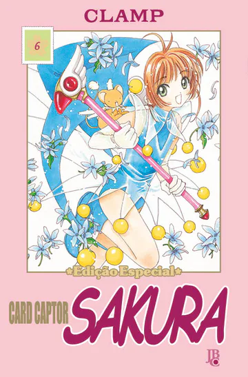 Capa de Card Captor Sakura #06, Editora JBC