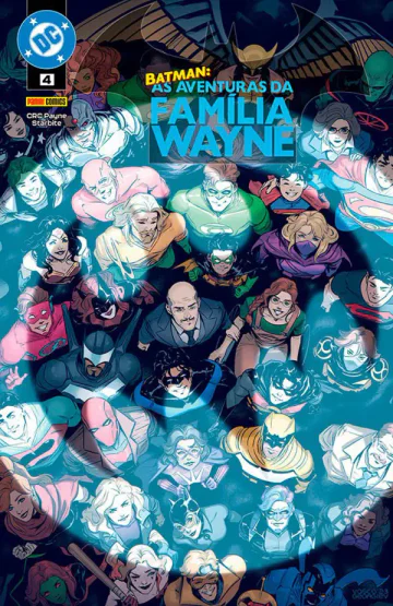 Capa de Batman: As Aventuras Da Família Wayne Vol. 4, Panini