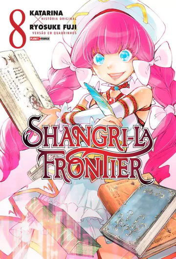 Capa de Shangri-la Frontier Vol. 8, Panini