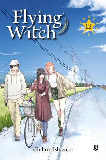 Capa de Flying Witch #12, Editora JBC