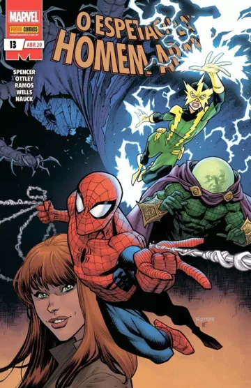 Capa de O Espetacular Homem-Aranha (2019) Vol. 13, Panini