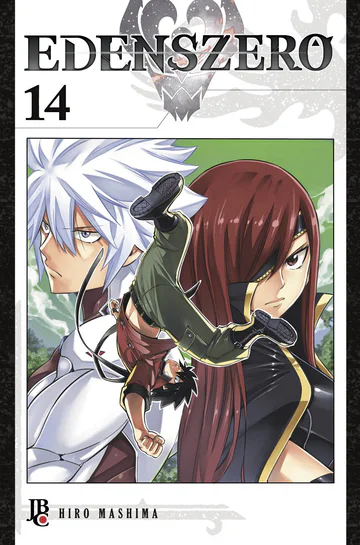 Capa de Edens Zero #14, Editora JBC