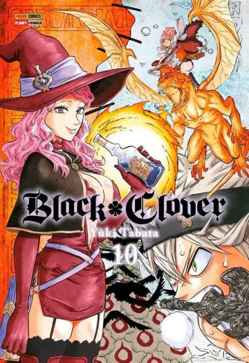 Capa de Black Clover Vol. 10, Panini